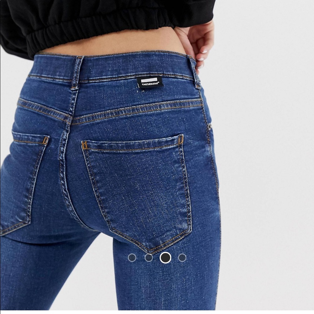 Dr. Denim Lexy Petite Mid Rise Skinny Jeans